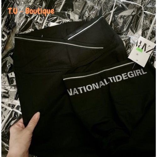 Quần legging nữ dài cạp chéo cao nâng mông giữ nhiệt nữ co giãn 4 chiều(Tặng dây buộc tóc) | BigBuy360 - bigbuy360.vn