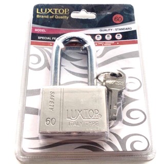Ổ khoá LUXTOP 6 phân càng dài chìa khoá vuông solex