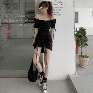 [ORDER TAOBAO]  Váy Body Dây Rút