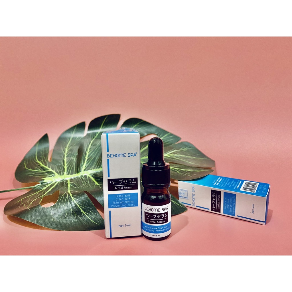 Serum mụn thảo dược Behomespa - Mụn thâm, mủ đánh bật sau 7 ngày | BigBuy360 - bigbuy360.vn