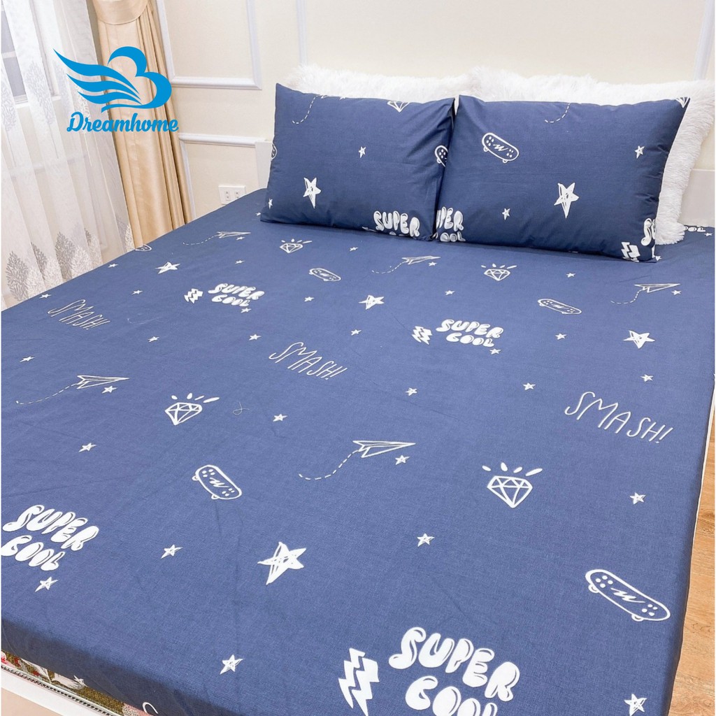 Ga chống thấm Cotton hàn quốc cao cấp chống thấm nước xuống đệm nhiều màu cho bé Dreamhomebedding | BigBuy360 - bigbuy360.vn