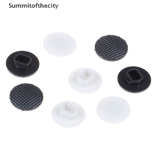 Summitofthecity 4pcs 3d white black analog joystick cap buttons for psp10 6