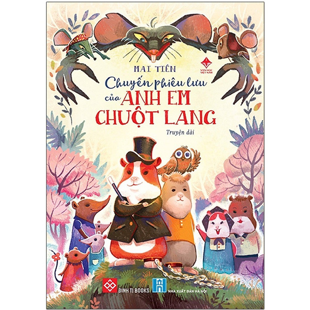 Sách - Combo Chuyến Phiêu Lưu Của Anh Em Chuột Lang + Con Đà Điểu Của Hoàng Đế + Kẹp Hạt Dẻ và Vua Chuột (Đinh Tị)