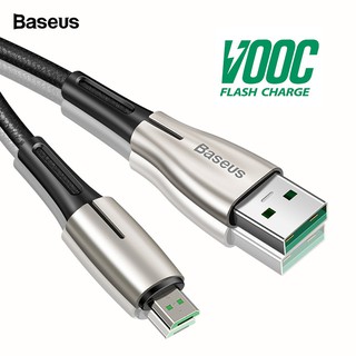 Cáp sạc nhanh Baseus Waterdrop Micro USB dài 1m cho Android Samsung/ Oppo/ Xiaomi (4A/20W)