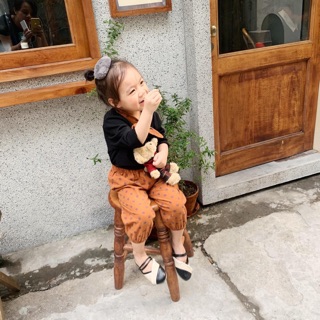Bộ chấm bi cho bé gái