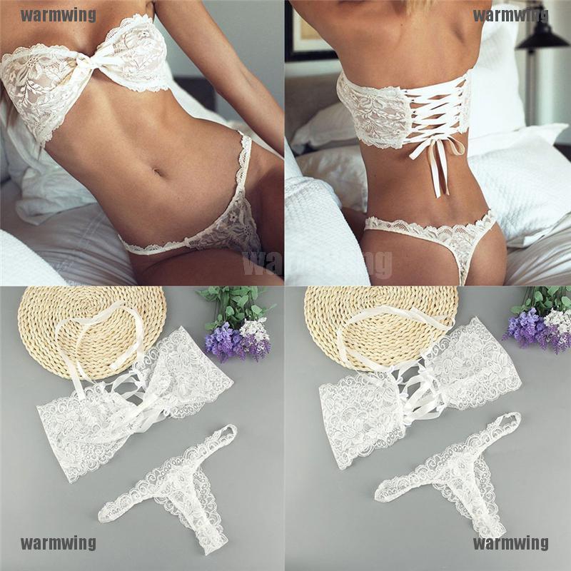 Đồ Lót Ngủ Nữ G-string Thêu Ren Phong Cách Babydoll Gợi Cảm