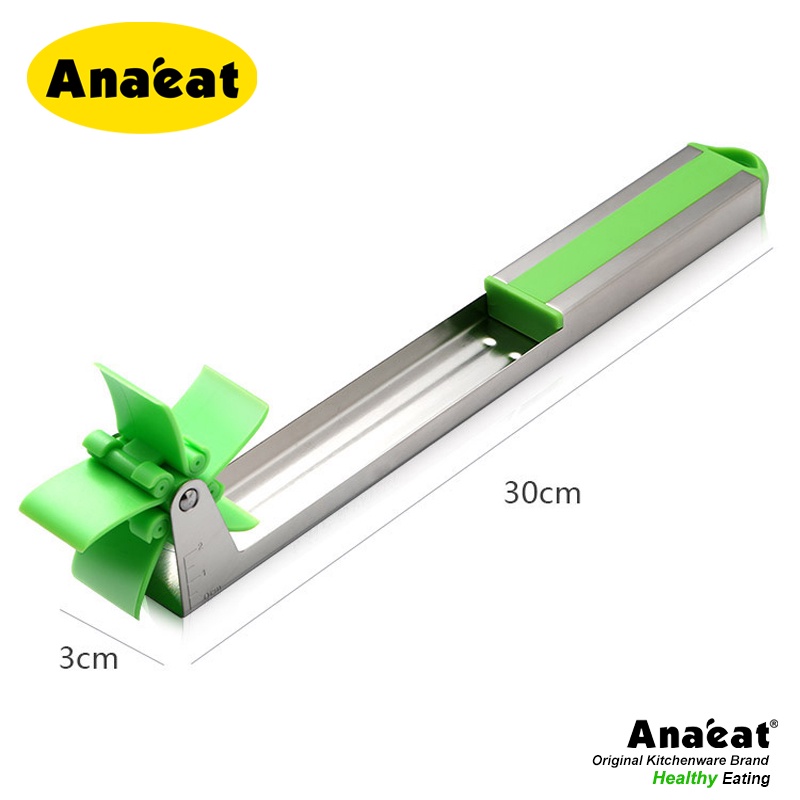 Dụng Cụ Cắt Dưa Hấu ANAEAT Bằng Thép Không Gỉ Làm Salad Tiện Dụng Cho Nhà Bếp