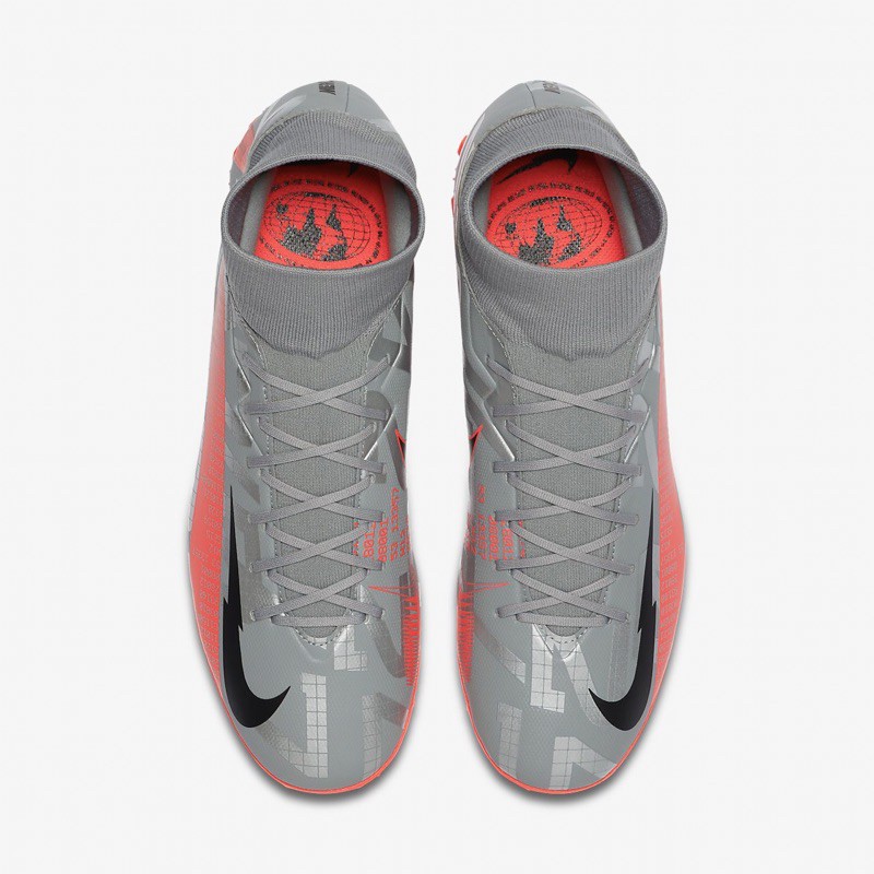 Giày đinh Nike Mercurial Superfly 7 Academy TF Neighbourhood pack -Metallic Bomber Grey/Particle Grey /Laser Crimson/Bl | BigBuy360 - bigbuy360.vn