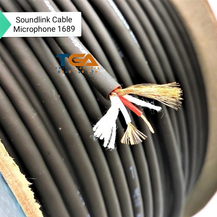 Dây tín hiệu Audio, Microphone chính hãng Soundlink. Báo giá 1 Mét