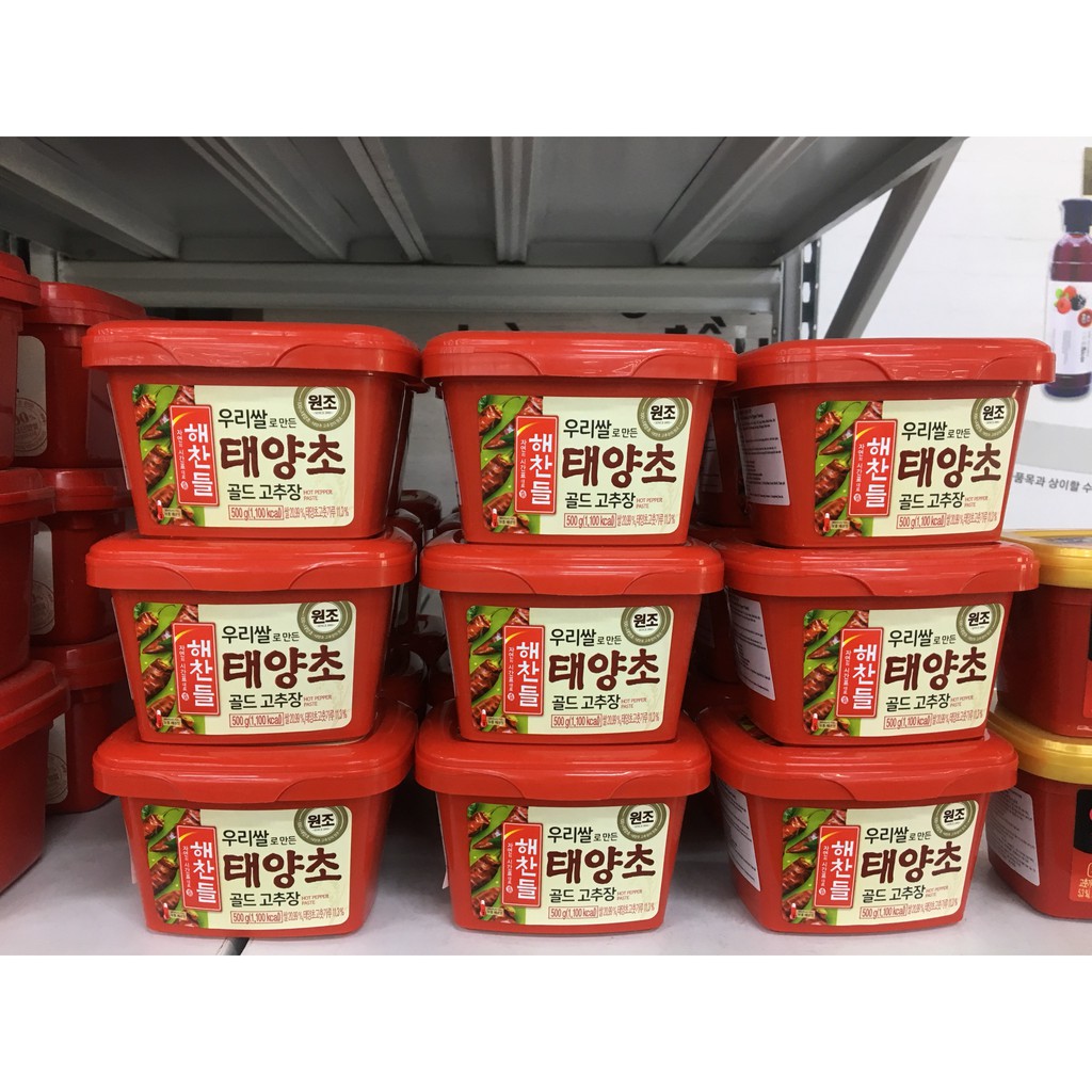 &lt;HOT&gt;Tương ớt hàn quốc Gochujang 500gr