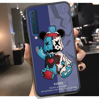 Ốp Lưng Samsung A7 2018 - Samsung A9 2018 , In Hình BearBrick cực Đẹp.