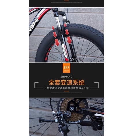 XE ĐẠP BENSHI BÁNH TO XE NGƯỜI LỚN