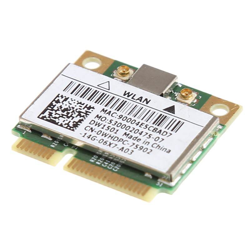 Card Wifi Mini PCI-E chuyên dụng cho Dell dw1501 0k5y6d