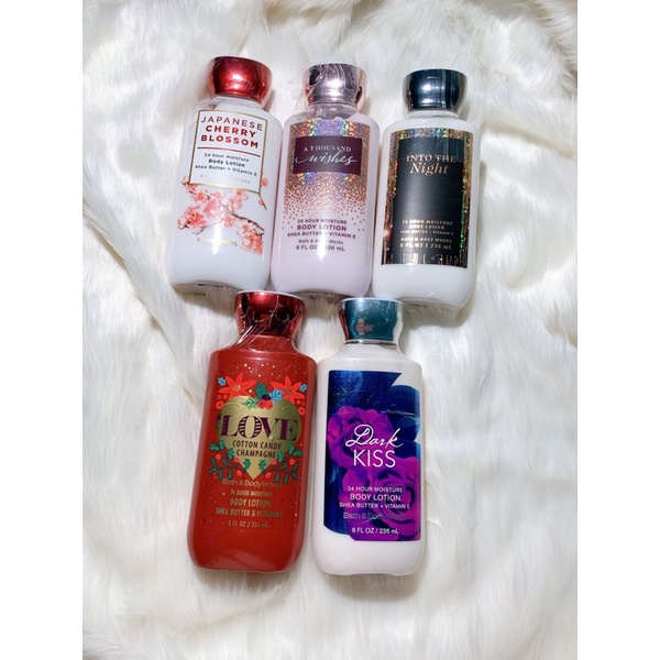 Chuẩn bill Mỹ bathbodyworks bodylotion/sữa tắm/oil/mist