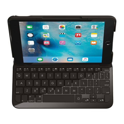 Bàn Phím Bluetooth Cho IPad Mini 4 Kiêm Bao Da Hiệu Logitech Focus Full Box thuthuyshop169