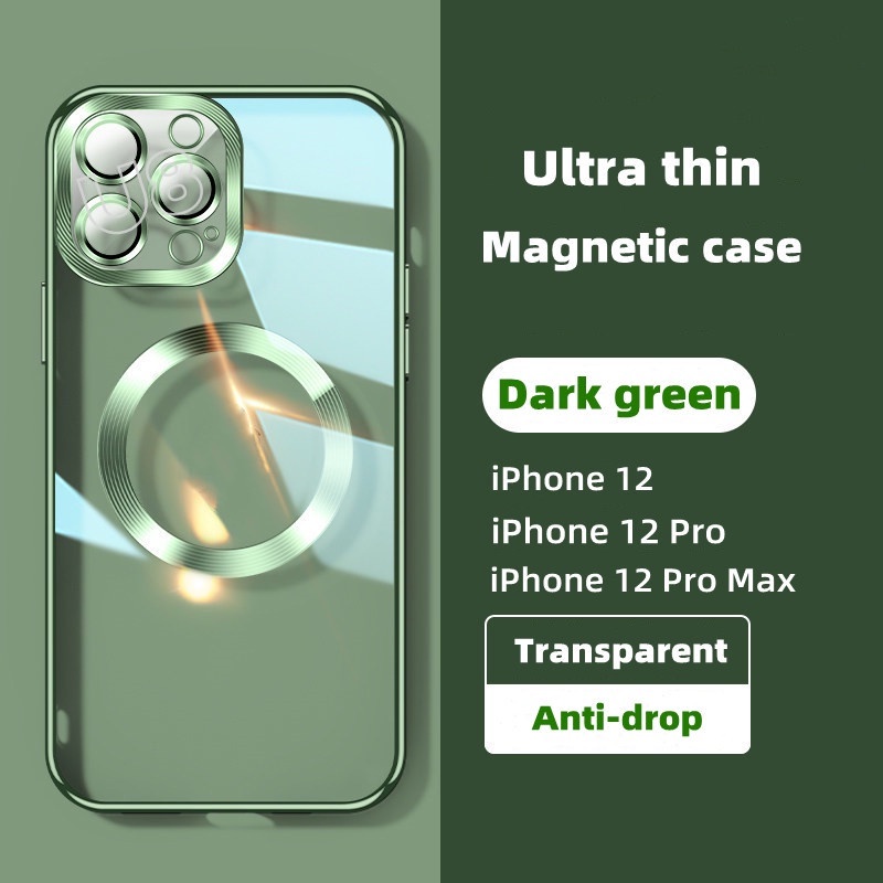 Ốp TPU Silicon Mềm Trong Suốt Chống Sốc 6D Siêu Mỏng Cho Iphone 13 12 11 Pro Max X Xr Xs Max