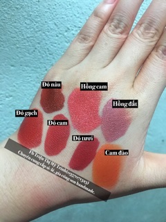 (Tặng son dưỡng) Son kem matte mẫu nắp hồng