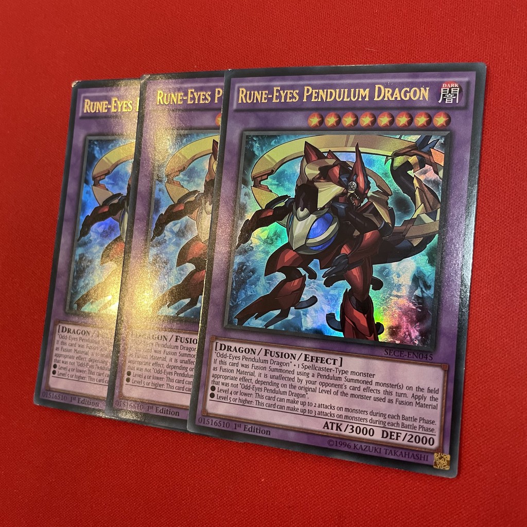 [EN][Thẻ Bài Yugioh Chính Hãng] Rune-Eyes Pendulum Dragon