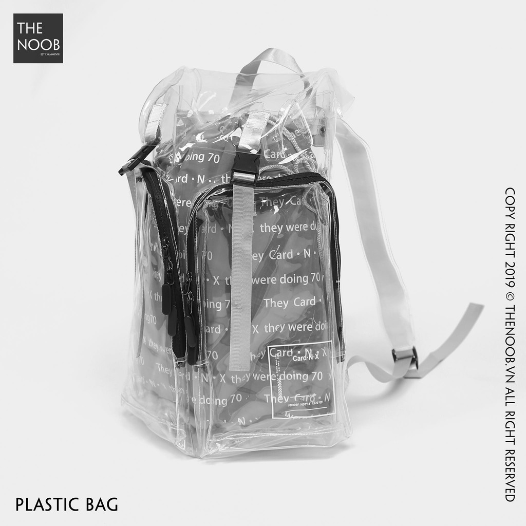 Túi Đeo Lưng Chất Liệu Plastic - 2019TC30