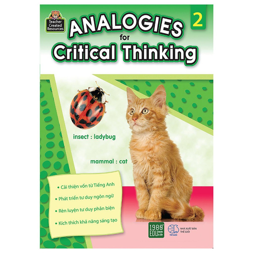 Sách - Analogies for Critical Thinking (Tập 2) (Xả Kho)