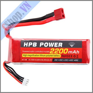 Pin 3S 2200mah 25C HPB-POWER