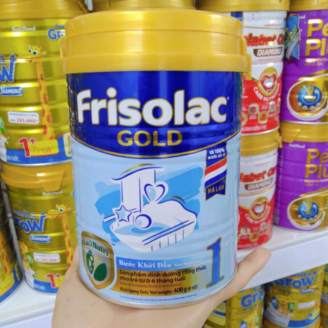 Frisolac Gold số 1 400g (0-6 tháng)