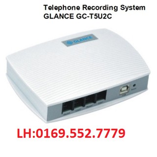Box ghi âm điện thoại 2 line t5u2c
