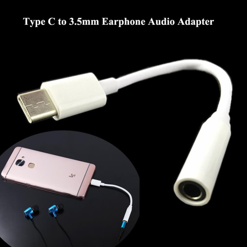 Cáp chuyển từ Type-c sang jack 3.5 cáp type-c