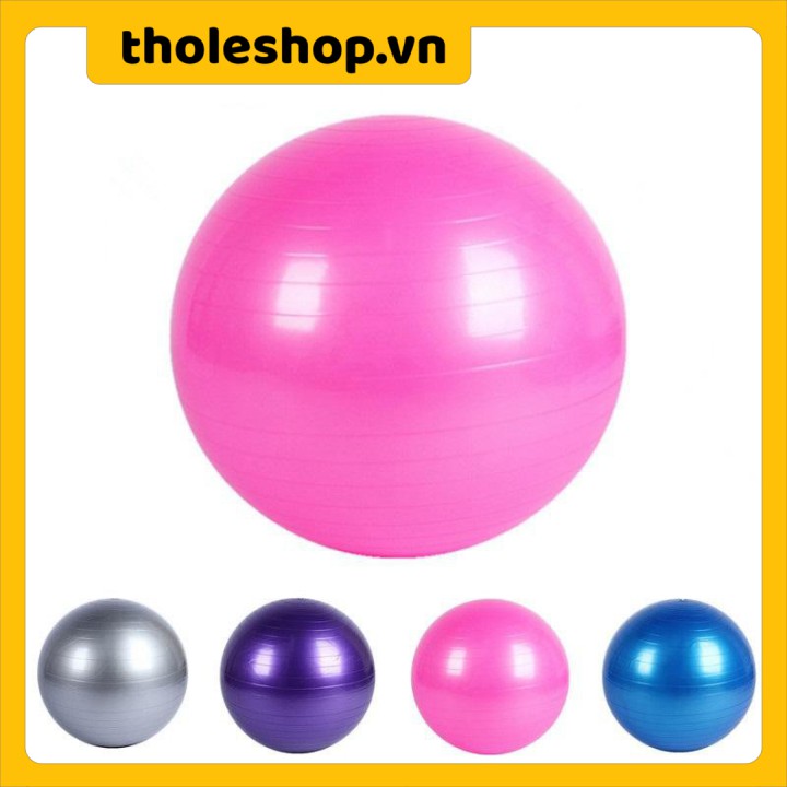 Dụng cụ tập luyện  ✳️    Bóng tập yoga Fitness Ball 75cm (loại 1), chịu lực tốt, độ bền cao 5336