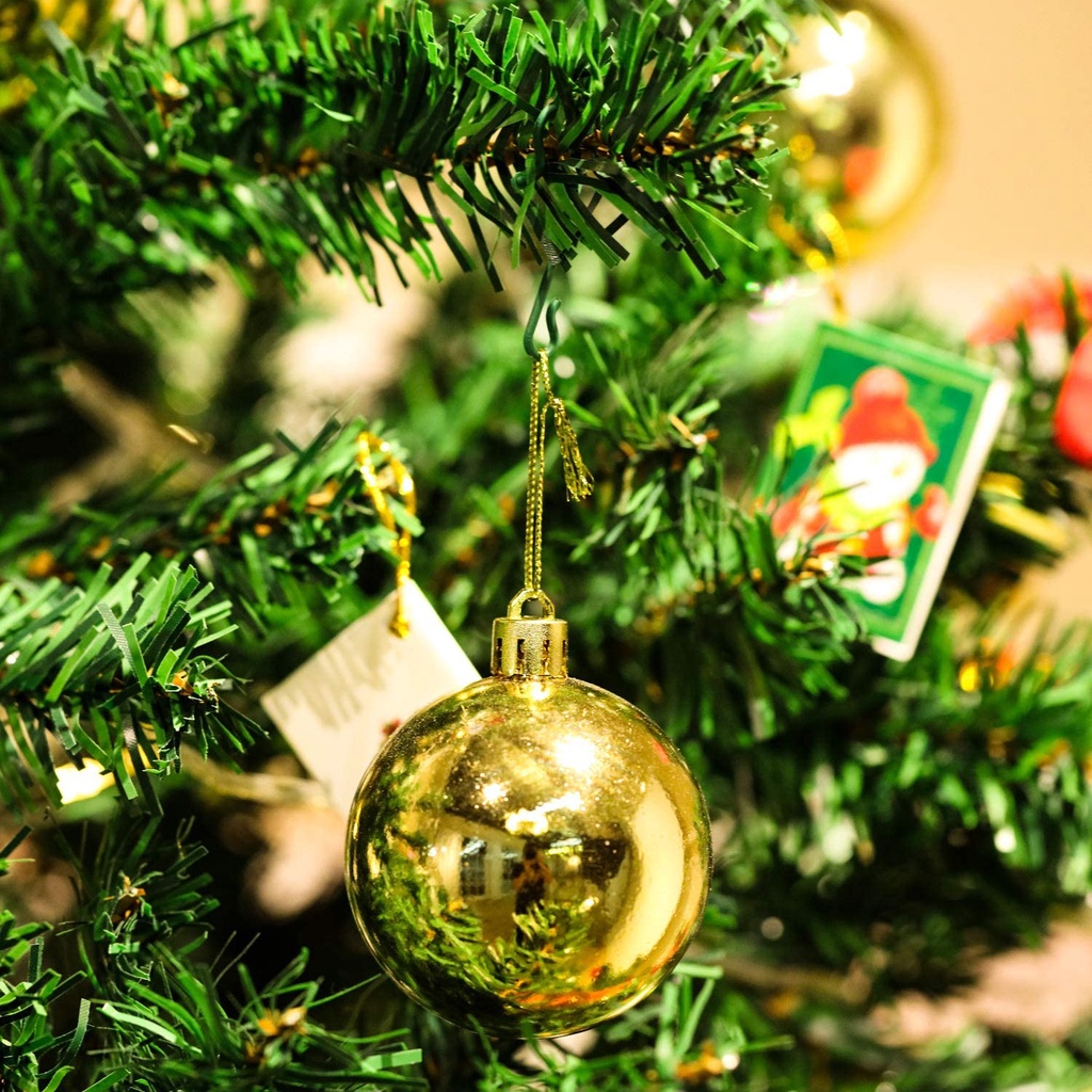 Bộ 10 móc treo phụ kiện trang trí cây thông noel dành cho dịp Giáng Sinh