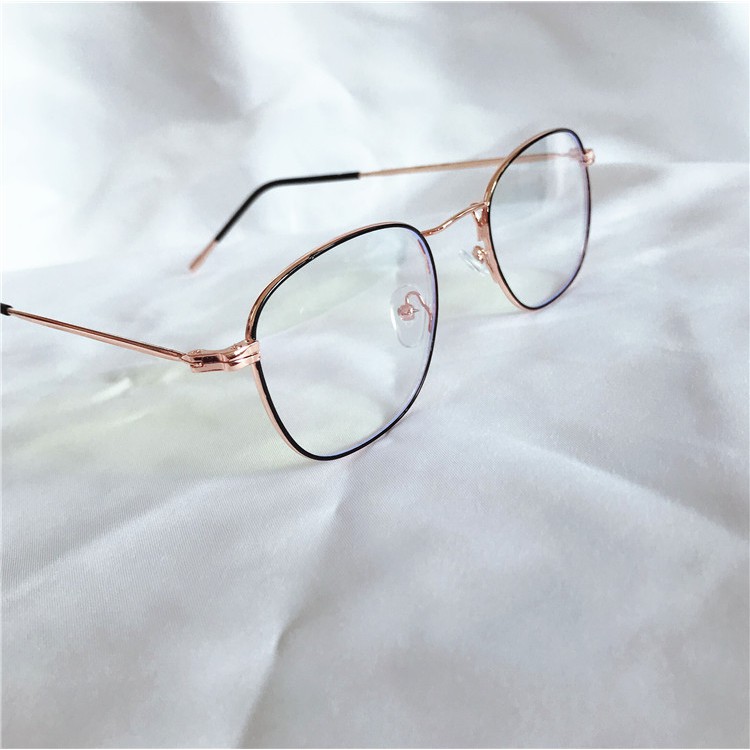 Mắt Kính MATA Gọng Kim Loại Chống Tia Sáng Xanh Thời Trang