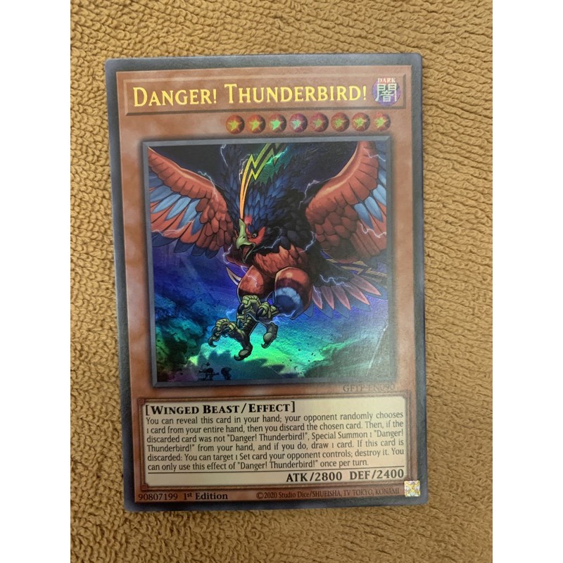 bài yugioh:danger thunderbird