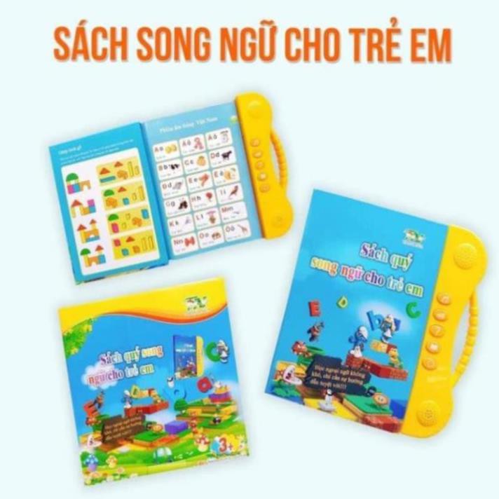 [CÓ 2 LỰA CHỌN] Sách Nói Điện Tử Song Ngữ Anh- Việt Giúp Trẻ Học Tốt Tiếng Anh có kèm mẫu mới nhất  - ma7979s