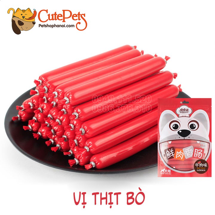 Bánh thưởng cho chó, Xúc xích dinh dưỡng Taotaopet lẻ 1 cái - Cutepets