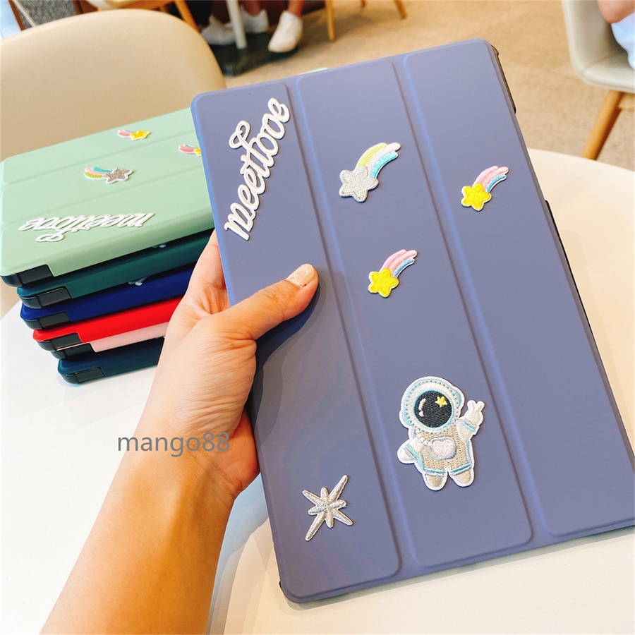 Bao da máy tính bảng nắp lật gấp làm ba dành cho Samsung Galaxy Tab A 8.0 2019 T290 T295