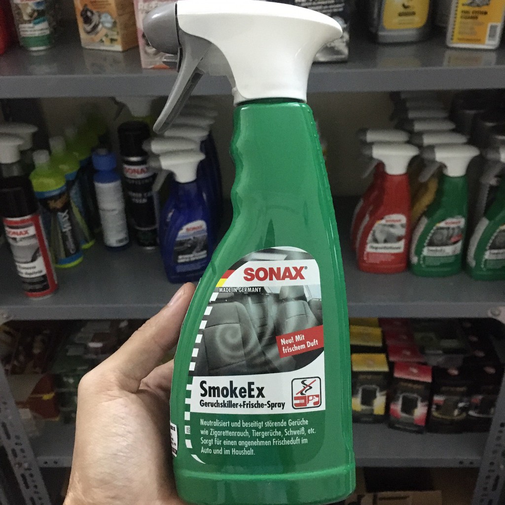 Khử mùi nội thất xe hơi Sonax Smoke-Ex 500ml 292241