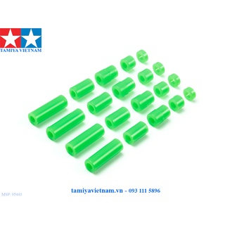 [TAMIYA] 95443 Phụ Kiện mô hình xe đua lắp ráp Mini 4WD LIGHTWEIGHT PLASTIC SPACER SET (12/6.7/6/3/1.5mm)