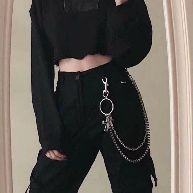 CHAIN XÍCH TREO QUẦN TÚI bán rời - Xích cài phối phụ kiện quần áo nam nữ cá tính Siêu COOL Sim sim shop