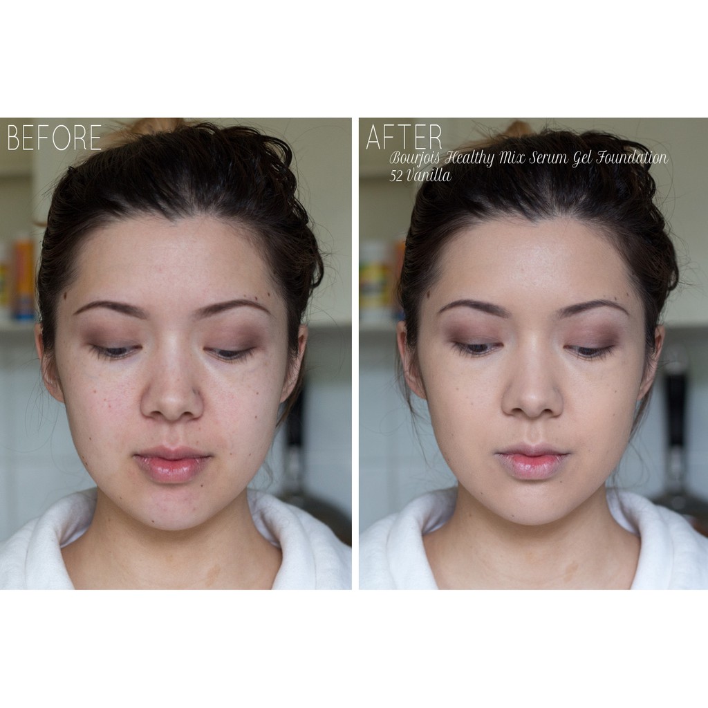 Kem nền Bourjois Healthy Mix Serum Gel Foundation #52 Vanilla