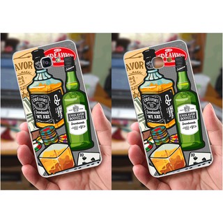Ốp lưng Samsung A9 / A9 Pro (dẻo viền trắng trong) - Brands