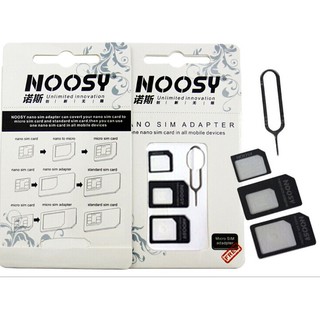Bộ Kit Adapter Khay Sim Noosy + Que Chọc Sim