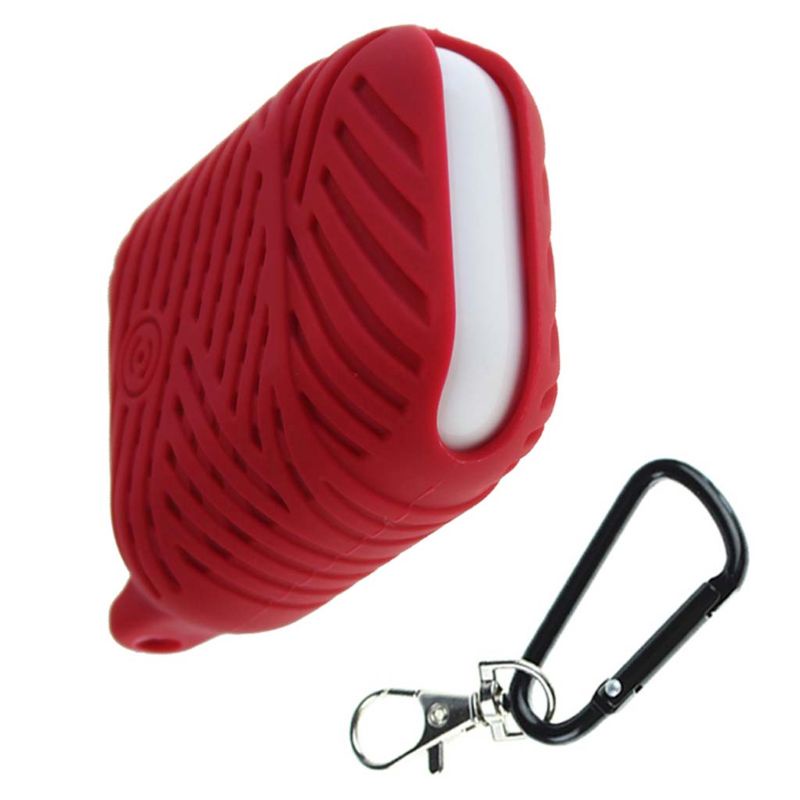 Vỏ Bảo Vệ Hộp Sạc Tai Nghe Không Dây Bluetooth 1 / 2 Bằng Silicon Kèm Móc Khóa Kim Loại Cho NAMA 1 / 2