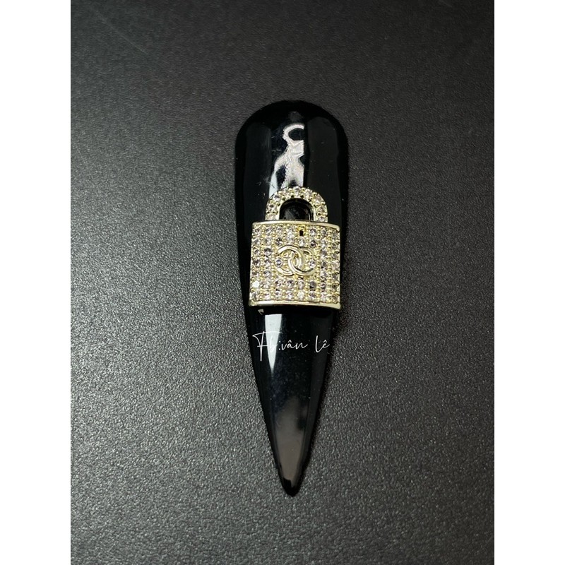 phụ kiện đá hình thương hiệu gắn móng tat nail 1 viên