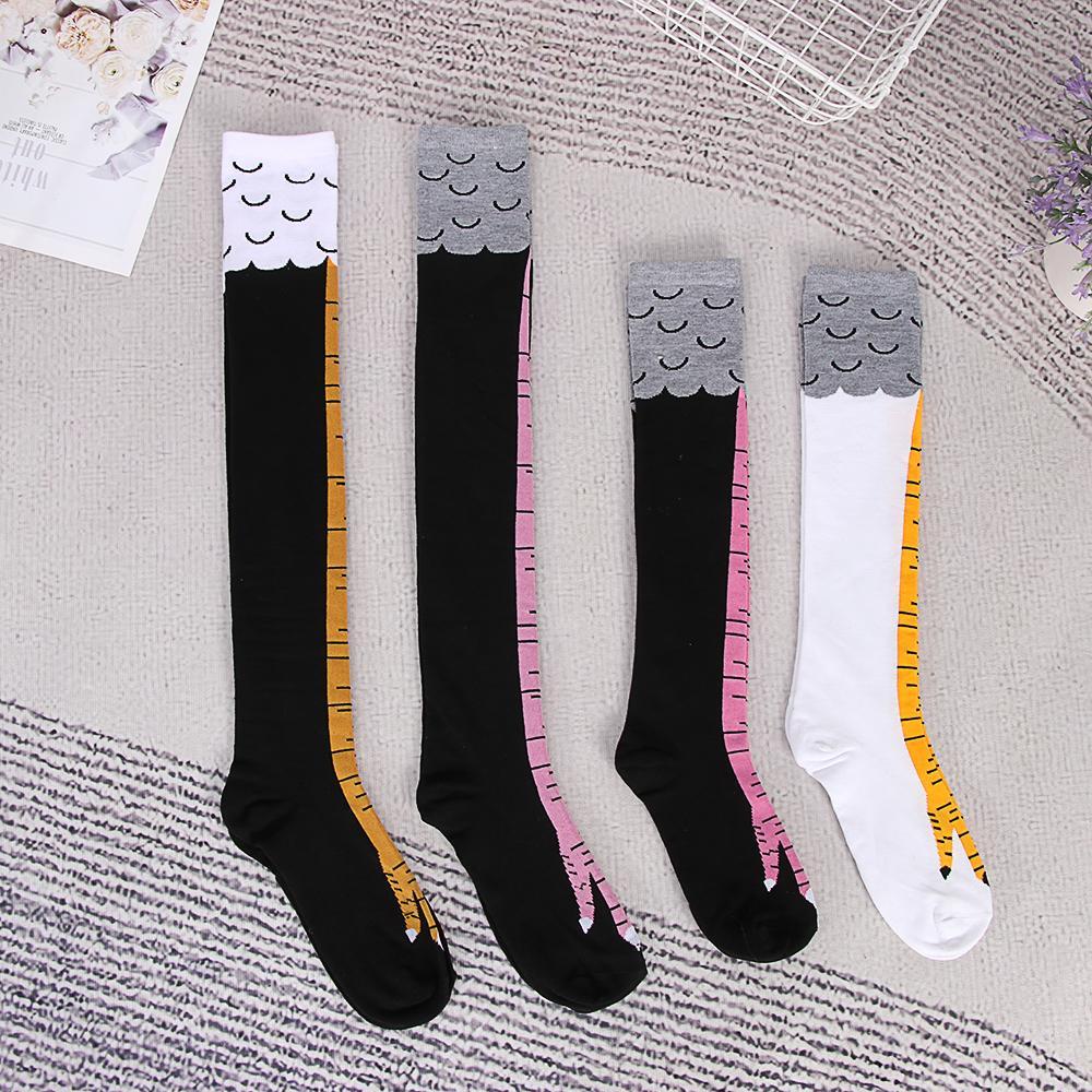 BORAG Tất Ống Chân Giữ Ấm In Hình Gà Con 3D Dễ Thương