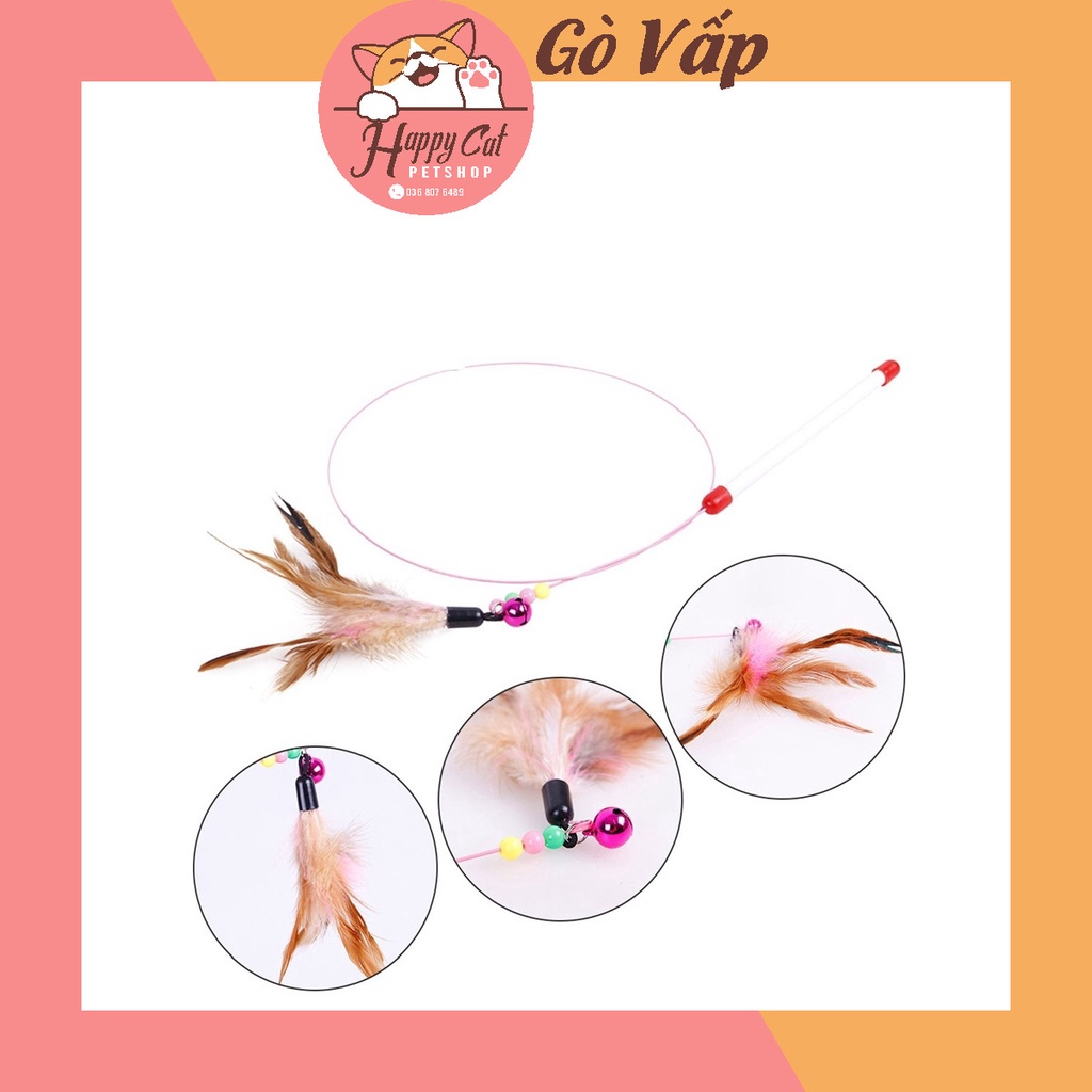 Cần câu mèo dây thép lông vũ, Đồ chơi cho mèo