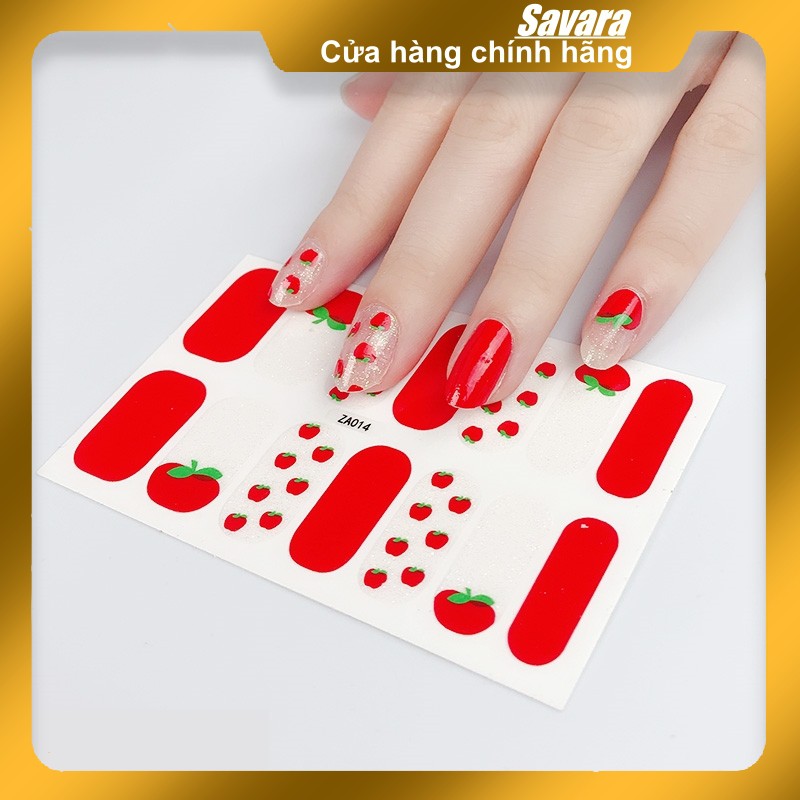 Hình dán móng 14 miếng Z/A014