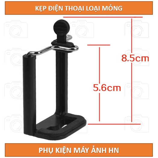 Kẹp điện thoại gắn tripod, chân máy