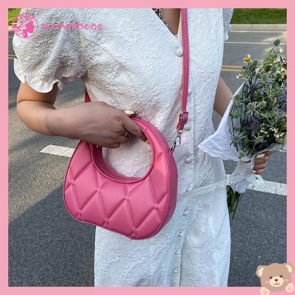 ✿ Wb ✿ Túi Xách Da PU Hình Tròn Thời Trang Cho Nữ✿