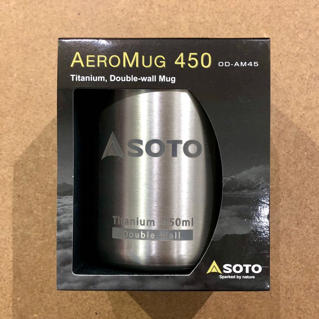 Ly Soto AeroMug Titanium 450ml