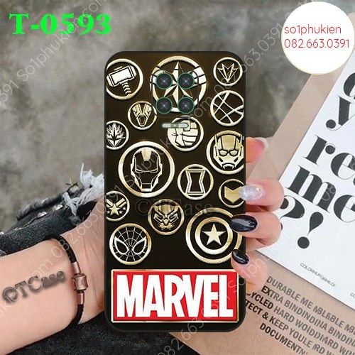 Ốp lưng Vsmart Aris/ Aris Pro dẻo đen in hình Siêu Anh Hùng